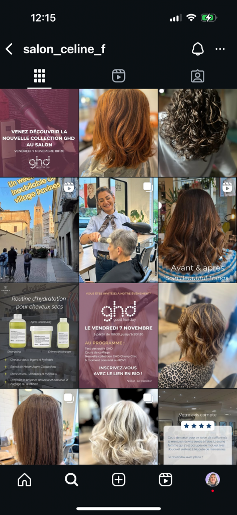 avant après feed céline